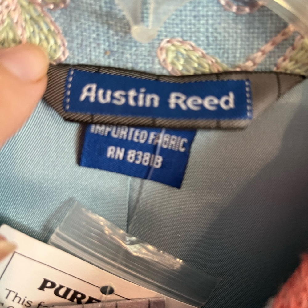 NWT Austin Reed Silk Jacket - Picture 4 of 16